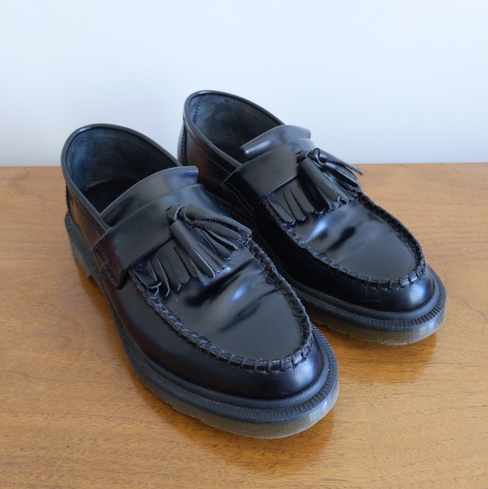 Dr. Martens Adrian Tassel Loafer Black size 6